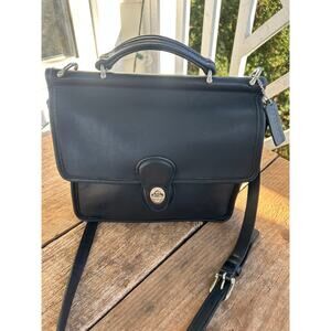 COACH Willis vintage black 9927 crossbody bag